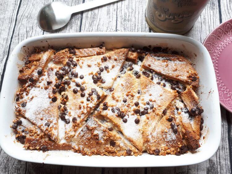 Budin de Pan oder auch Brotpudding