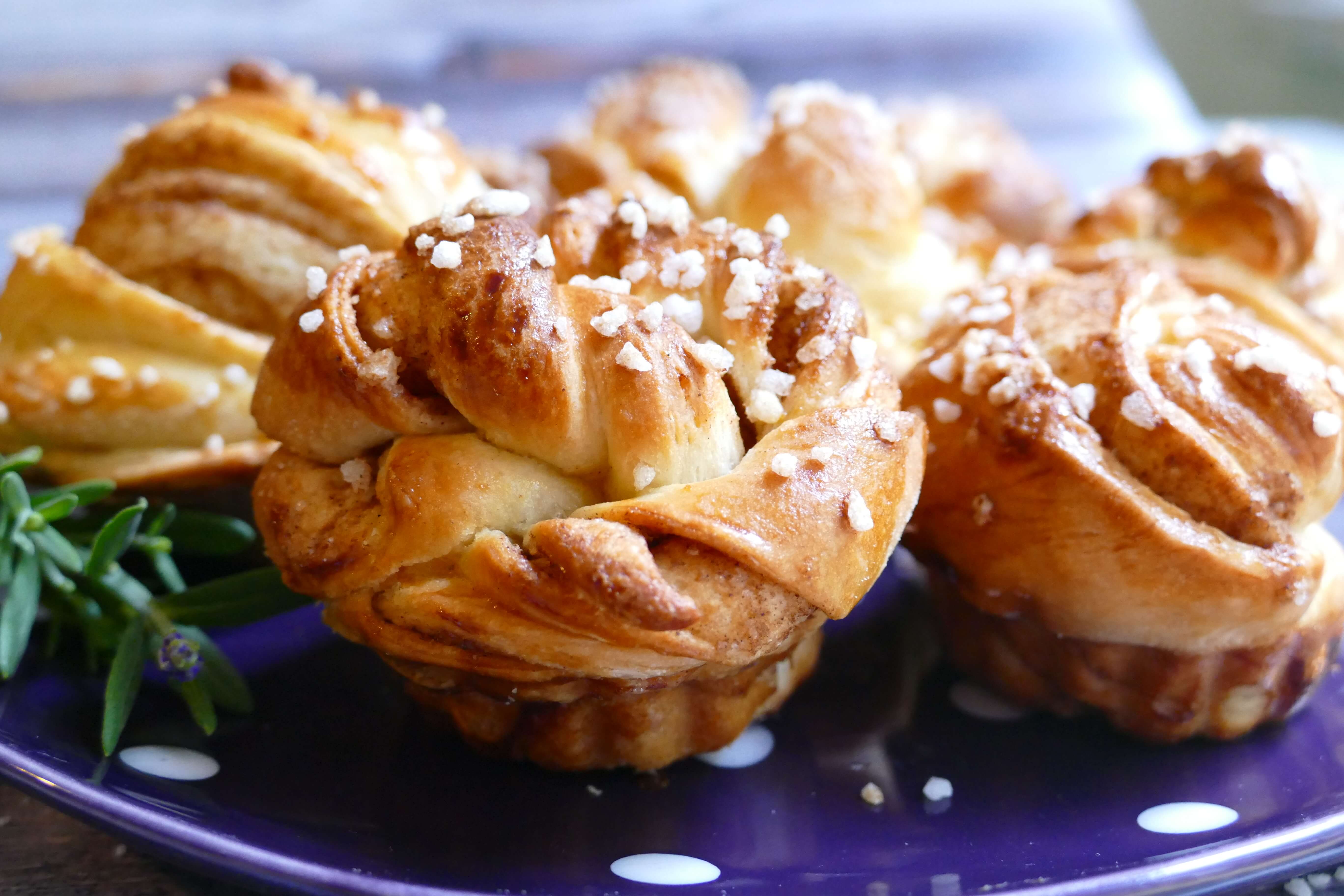 Schwedische Zimtschnecken (Kanelbullar) nach Julie Jones