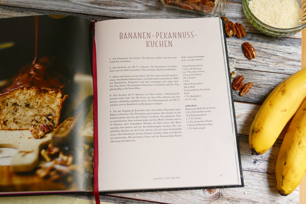 Bananen-Pekannuss-Kuchen - Das Märchen Backbuch