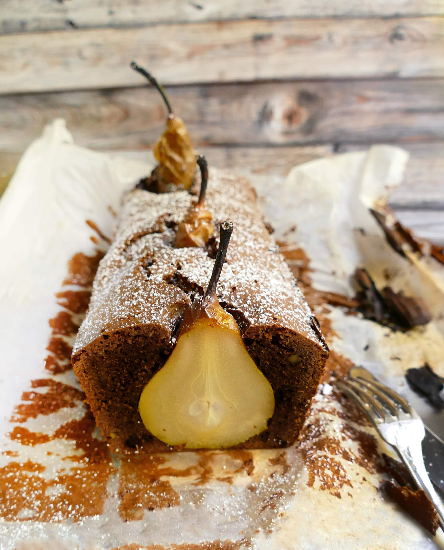 Schoko-Birnen-Kuchen | Rezension zu &amp;quot;Backen. Das Buch.&amp;quot;