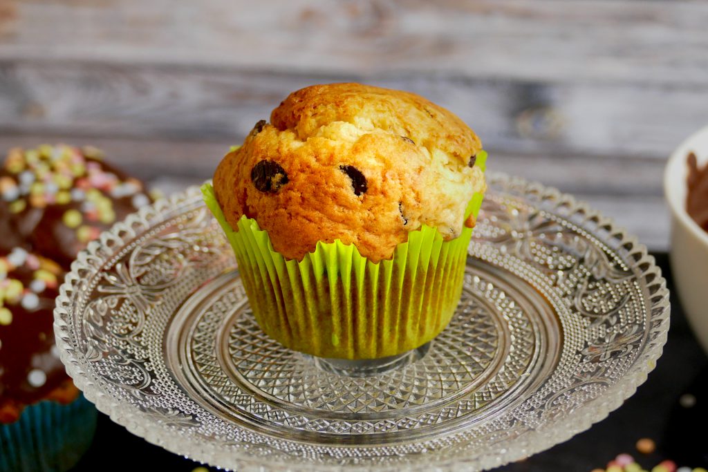 Muffins bzw. Cupcake ohne Topping im New York Bakery Style