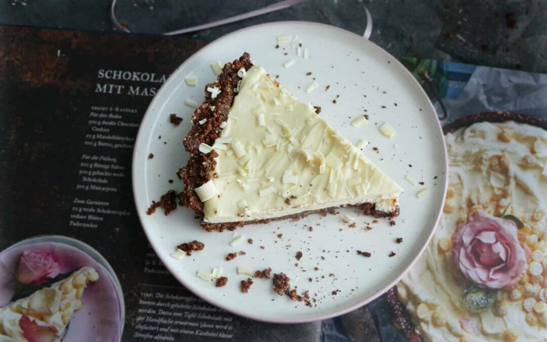 Weiße Schokoladentarte mit Mascarpone