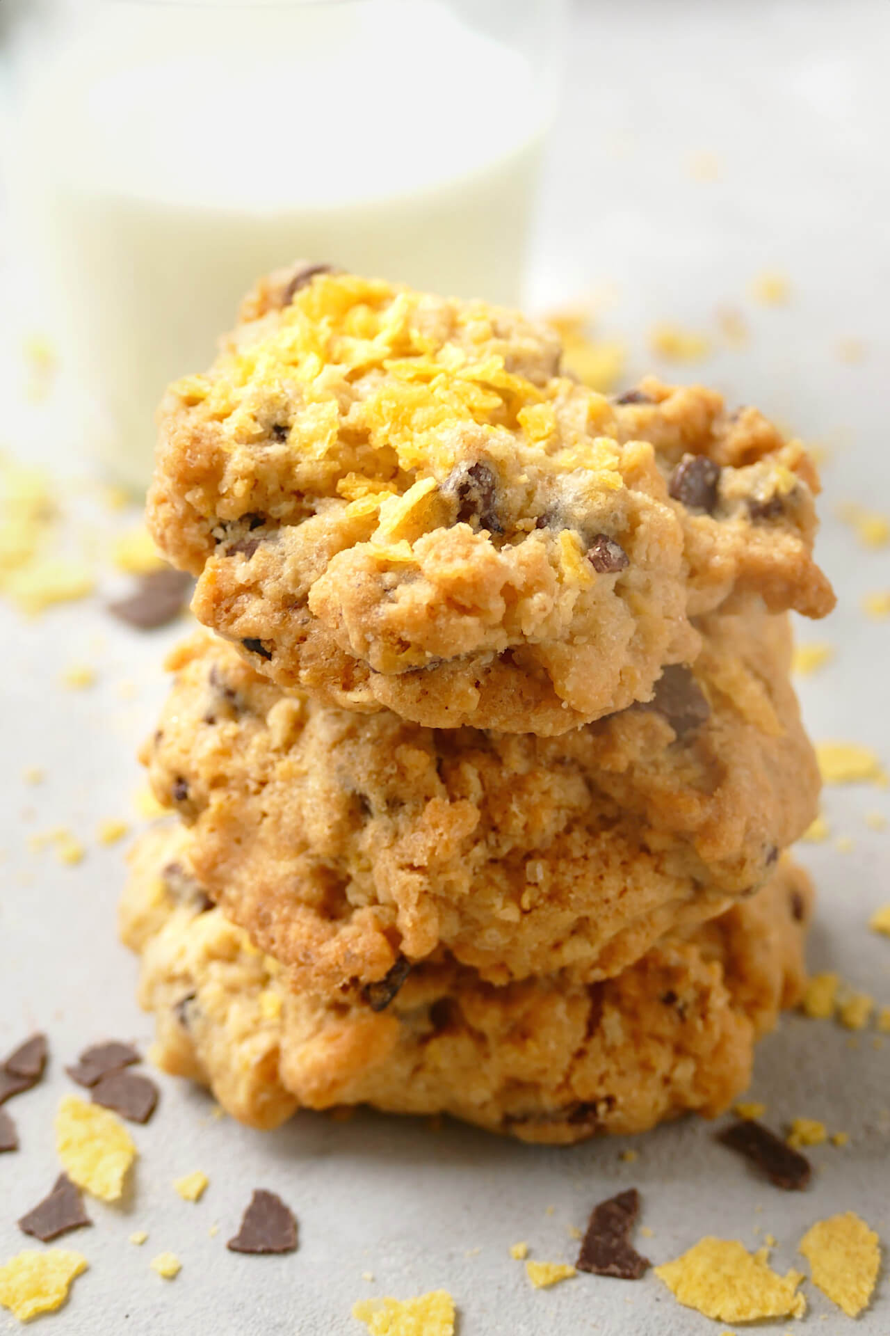 Knusper-Cookies mit Cornflakes