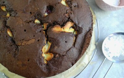 Torta Nua – Italienischer Schokoladenkuchen mit Ricottafüllung